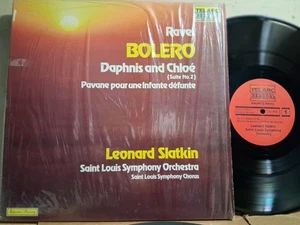 TELARC DG-10052 RAVEL BOLERO DAPHNIS ET CHLOE SUITE 2 SLATKIN DIGITAL VG++ TO NM - Picture 1 of 2