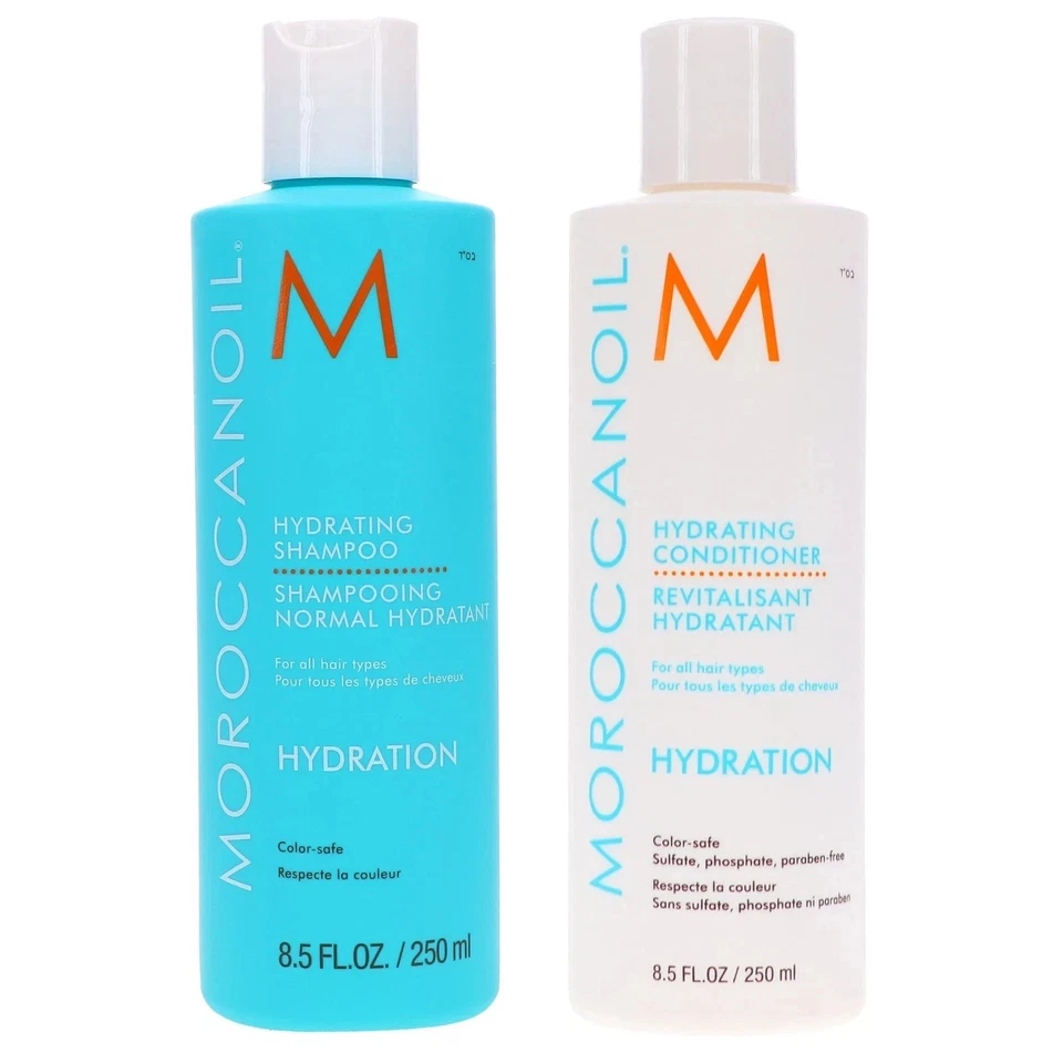 Nuevo Juego combinado de champú y acondicionador hidratante Moroccanoil HIDRATACIÓN 8,5 oz/250 ml Foto 1 de 1