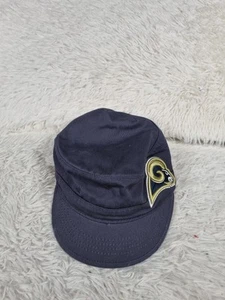 St. Louis Rams Hat Cap Strap Back Womens Navy Blue NFL Football Team Apparel - Picture 1 of 8