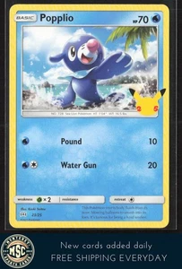 Promociones del 25 aniversario de Popplio McDonald's #023/025 - Imagen 1 de 2