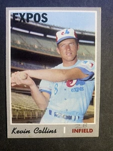 Tarjeta de béisbol 1970 Topps Kevin Collins Montreal Expos #707 - Imagen 1 de 2