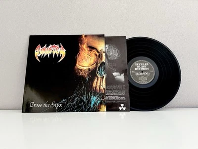 ✅ SINISTER • Cross The Styx • 1992 VINYL/LP (Nuclear Blast NB 061) Death Metal - Bild 1 von 4