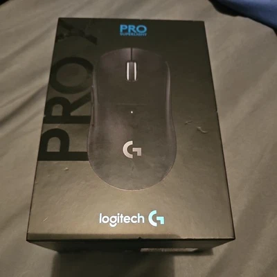 Logitech PRO X SUPERLIGHT Wireless Gaming Mouse - Black NEW - Image 1 of 4