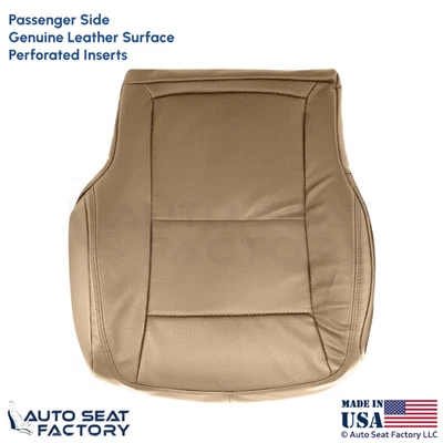 2010-2013 Mercedes Benz S-Class Genuine Leather Passenger Bottom Cover Sahara Foto 1 de 4