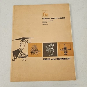 Berühmte Künstler Kursverzeichnis und Wörterbuch Berühmte Künstlerschule Inc 1960 - Bild 1 von 5