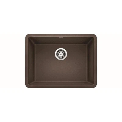 Blanco 522418 24-24x18 522418 Preciso 23-1/2 Cuenco Único Silgranit Undermount Foto 1 de 2