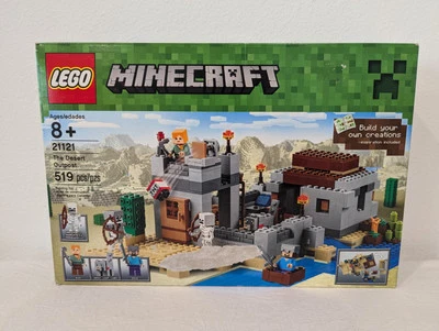 LEGO 21121 Minecraft: The Desert Outpost - New Sealed - Image 1 of 4