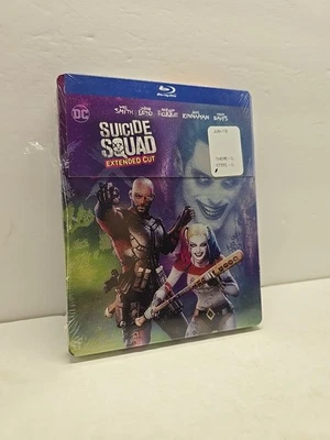 Suicide Squad (Extended Cut) (Blu-ray Steelbook, 2016) Foto 1 de 2