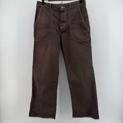 Patagonia Pants Womens 6 Stand Up Brown Organic Cotton (see hem photos) - Image 1 of 4