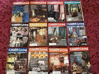 Vintage Country Living Magazine Lot ~ Mixed Years 12 Issues 1982- 1985 - Image 1 of 4