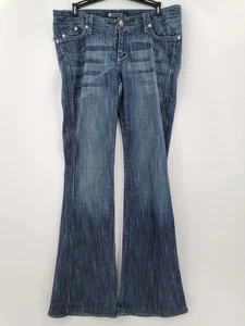 Rock & Republic Jeans Damen Größe 29 Farbe Blau Used-Design Tasche Bootcut - Bild 1 von 9