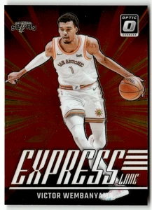2024-25 Panini Donruss Optic NBA No. 19 Victor Wembanyama Express Lane - Bild 1 von 2