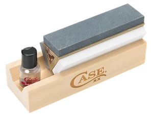CASE XX Knives Tri Hone 50305 Kit Pietra per Affilare Coltelli e Utensili - Foto 1 di 3