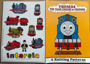 Alan Dart 4 Thomas der Panzermotor Spielzeug STRICKMUSTER 36cm Intarsien James - Bild 1 von 16