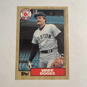 1987 Topps Wade Boggs #150 Baseball Card Boston Red Sox - Picture 1 of 2