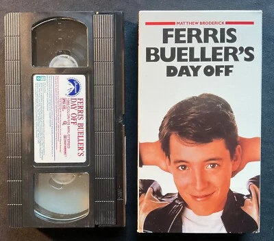 Ferris Bueller's Day Off - VHS - Excellent !!! - Image 1 of 4