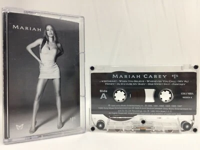 Mariah Carey #1's Compilation Ablum Cassette Tape (Columbia 1998) Thai press - Image 1 of 4