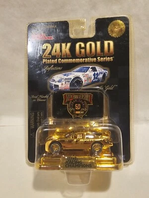 Racing Champions 1998 oro 24 k 1/64 Brett Bodine #11 Paychex Ford 1 de 9.998 Foto 1 de 2