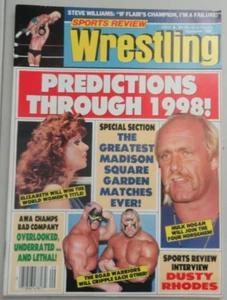 Sports Review Wrestling Magazine Hulk Hogan Elizabeth September 1988 - Picture 1 of 1