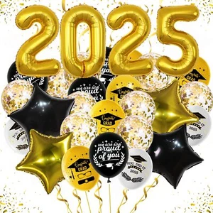 LARRAZABAL Graduation Balloons 2025 Graduation Party Decorations 2025 Include... - Picture 1 of 7