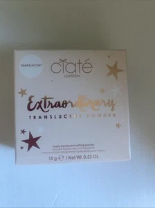 Ciate London Extraordinary Translucent Powder .52 OZ Full Size NEW in BOX - Picture 1 of 2