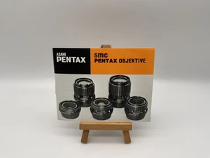 Pentax Smc Asahi Pentax Lentilles Brochure Allemand - Photo 1 sur 1