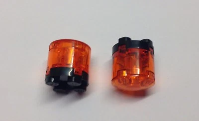 Lego Technik Technic Warnleuchte 3941 orange Lampe 42043 NEU 2 Stück