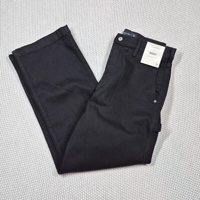 Abercrombie & Fitch Baggy Jeans Men's 32x32 American Carpenter Style Black Wash - Image 1 of 4