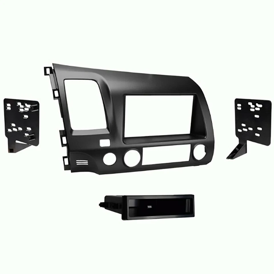 Kit de painel DIN único/duplo Metra 99-7816G para Honda Civic Gunmetal 2006-2011 - Imagem 1 de 1