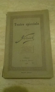 TEATRO SPICCIOLO tradotto da YORICK - 1884 - Barbera - Picture 1 of 1