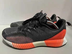 Reebok Fusion Flexweave Mens Black Mesh Athletic Lace Up Running Shoes Size 12 - Picture 1 of 8