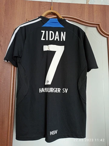 Hamburg Hamburger SV  #7  Zidan football shirt  soccer jersey adidas Cover