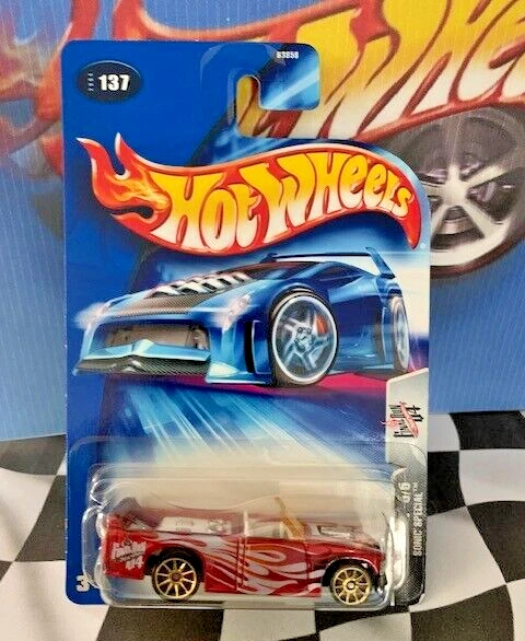Hot Wheels 2004 Final Run 5/5 137 Sonic Special Red 10sp_Gold - Image 1 of 1