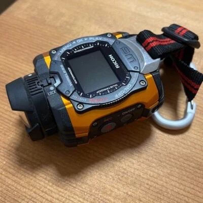 RICOH Waterproof Action Camera WG-M1 Orange - Image 1 of 4