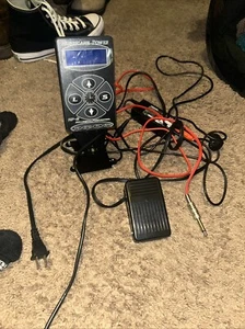 HP-2 BLACK HURRICANE POWER SUPPLY TATTOO MACHINE POWER SUPPLY - Bild 1 von 1