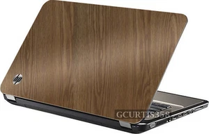 WOOD Vinyl Lid Skin Cover Decal fits HP Pavilion G6 1000 Laptop - Picture 1 of 1