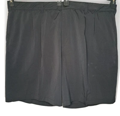 Reebok Golf Shorts Men's Size 54 Black Polyester Spandex Blend Casual Wear - Image 1 of 4