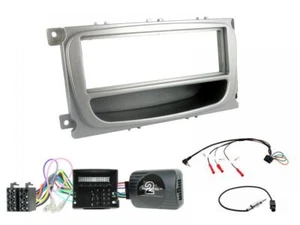 Single Din Stereo Fitting Kit + Steering Controls to fit Ford Mondeo 2007-2014 - Picture 1 of 5