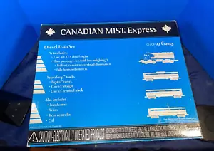 K-LINE CANADIAN MIST EXPRESS DIESEL PASSENGER TRAIN SET LN - Picture 1 of 20