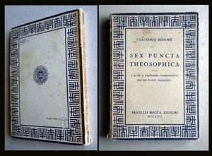 Bohme-Sex puncta theosophica-l'alto e profondo fondamento dei sei punti teosofic - Picture 1 of 5