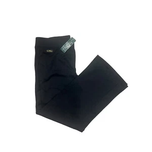Pantalones deportivos Ralph Lauren para mujer talla XL negros de pierna ancha nuevos con etiquetas activos - Imagen 1 de 4