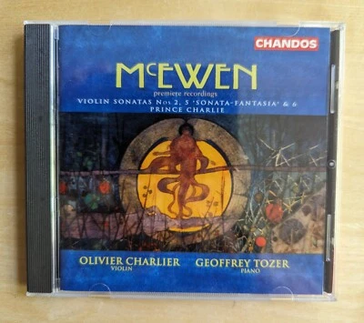  McEwen: Violin Sonatas Nos. 2, 5 & 6; Prince Charlie CD NEW Chandos  UK Import Foto 1 de 4