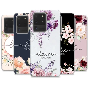 Personalised Phone Case Name Silicone Cover For Samsung Galaxy S22 S23 S24 S21 - Picture 1 of 15