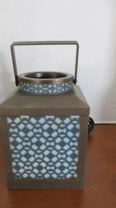 ScentSationals Metall LATERNE SITARA WACHSWÄRMER ~ Neu - Bild 1 von 3