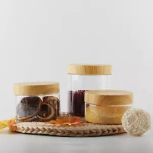 Transparent Plastic Bottle Body With Lid Container I6X0 Containers Kitchen Y3S4 - Picture 1 of 17