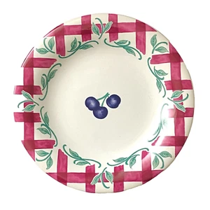 4 appetizer hors devoures plates / PRINCESS HOUSE Orchard Medley / cream purple - Picture 1 of 5