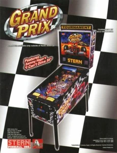Pinball ROM CPU and DISPLAY SET (2 chips) Stern Grand Prix upgrade - Picture 1 of 1