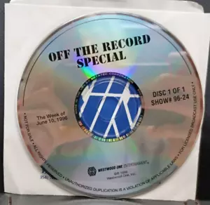 Off The Record Special 1CD Radio Show 96.24 Soundgarden / Perfect - Picture 1 of 2
