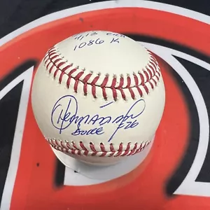 Orlando EL Duque Hernandez Yankees Signed OMLB Baseball AUTO Inscribed Steiner - Picture 1 of 4