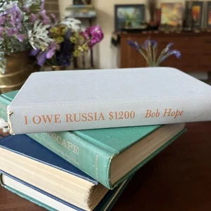 I Owe Russia $1200 by Bob Hope 1st Edition Vintage Hardcover 1963 First Book - Picture 1 of 7